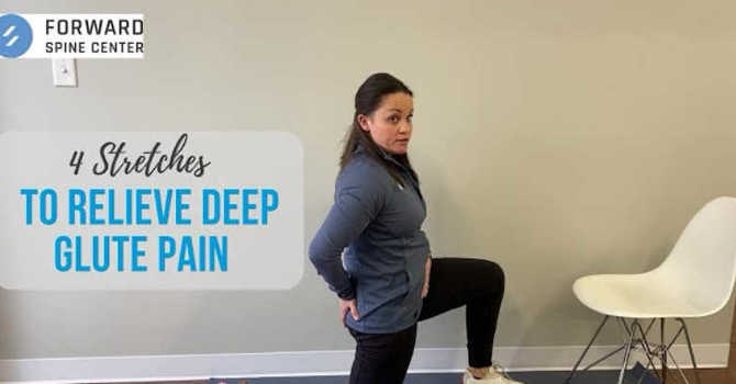 4 Stretches To Relieve Deep Glute Pain   image