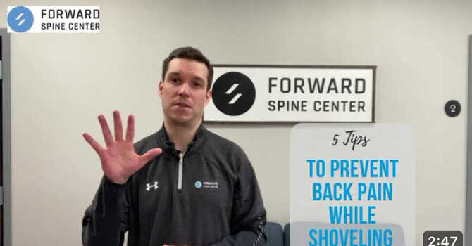 5 Tips To Prevent Back  Pain While Shoveling image