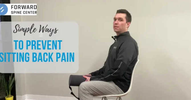 Simple Ways To Prevent Back Pain With Sitting image